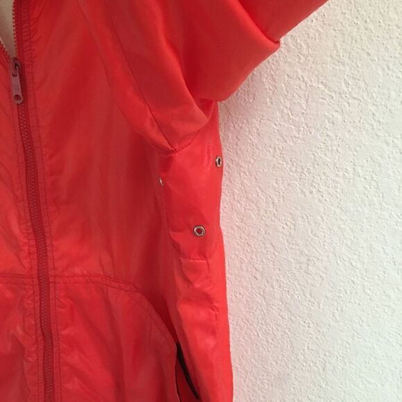 Vintage reversible nylon and terry cloth jacket M - Picture 6 of 8